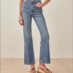 NWT Reformation Magraw jeans. Size 26